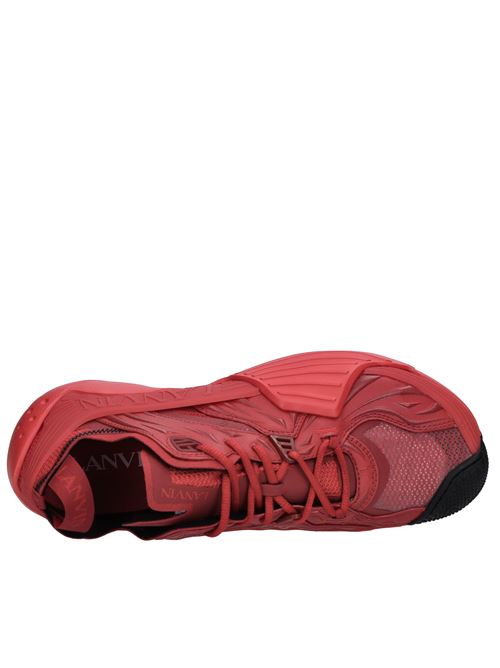 Multi-material trainers LANVIN PARIS | FM-SKIK00-MEFR-H22ROSSO